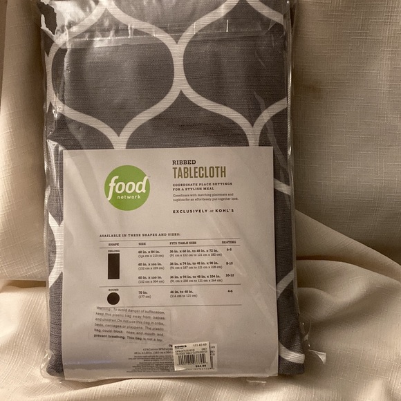 food network tablecloth - Picture 3 of 5